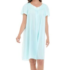 Miss Elaine • Short Sleeve Tricot Gown